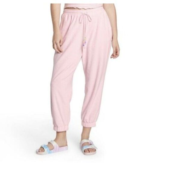 Stoney Clover Lane x Target Pink Cropped Terry Jogger Sz‎ 4X NEW - Picture 12 of 12
